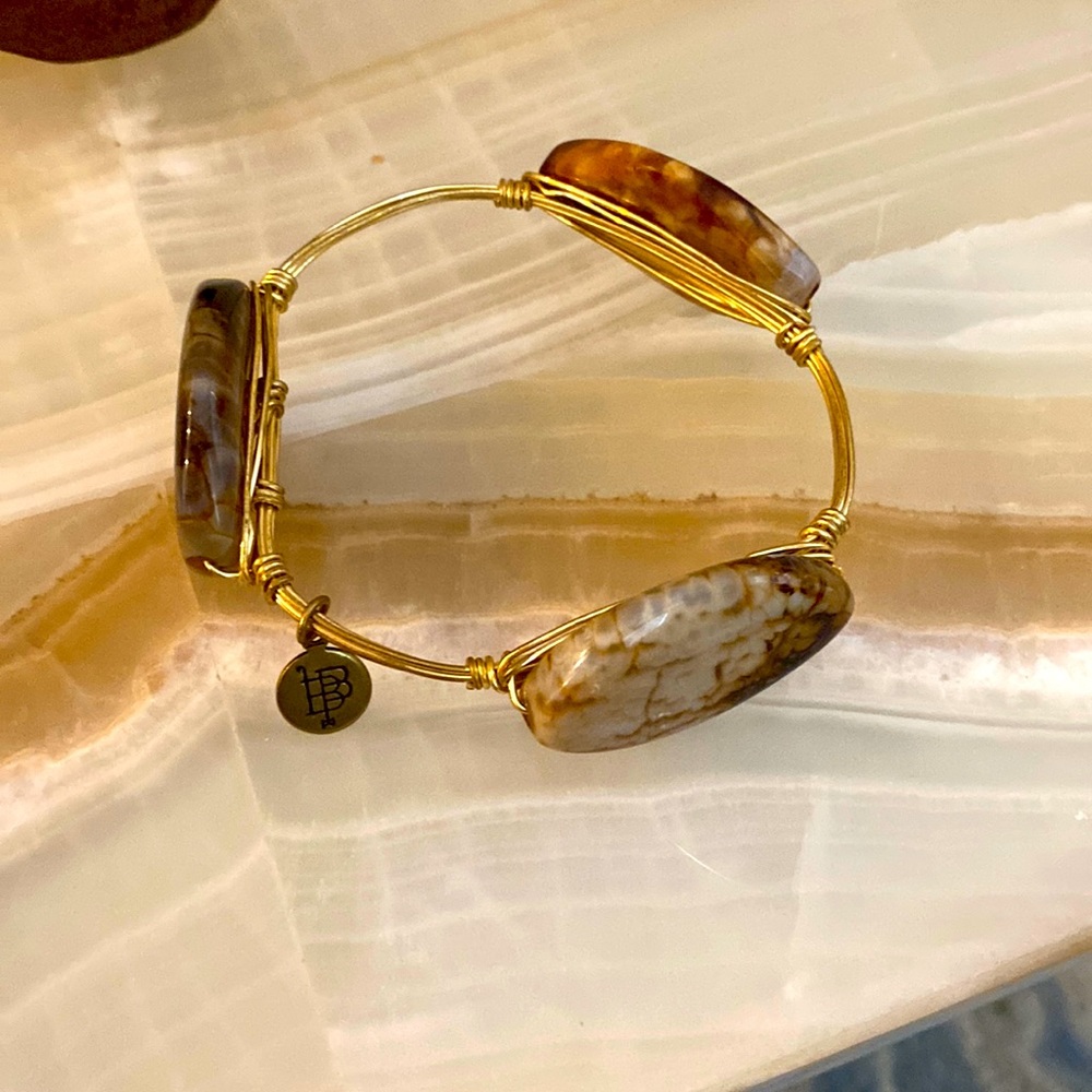 Bourbon and bowties bracelet